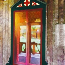 The Hedges Adirondack Window